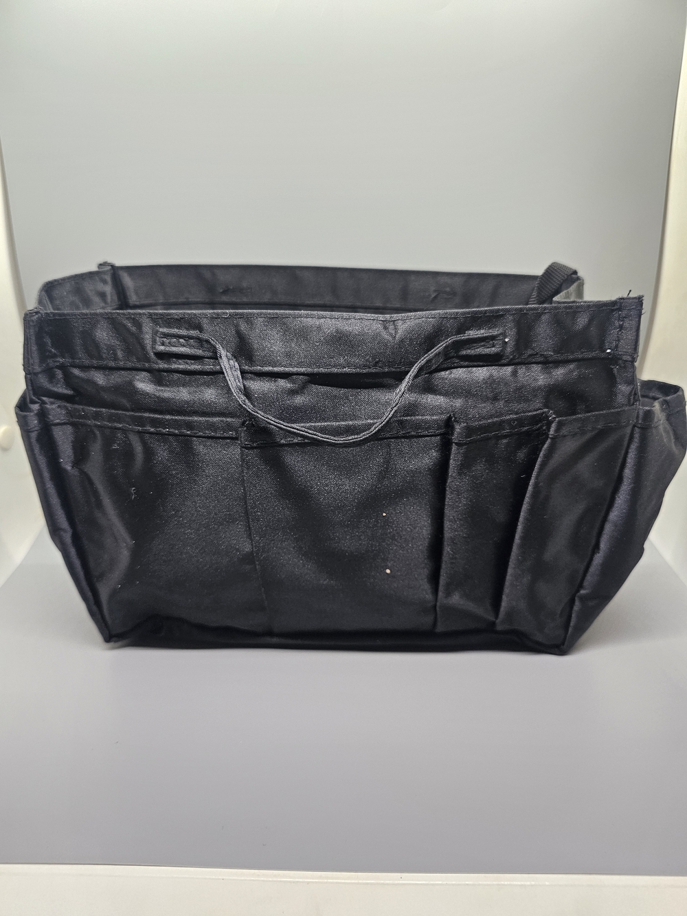 Primark Black Satin Bag Organizer Insert